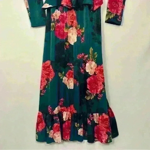 MISA LOS ANGELES Floral Morgan Robe Top Dress romantic feminine - Picture 14 of 15